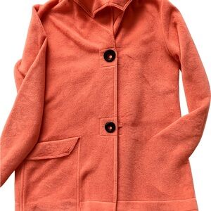 Women's Orange Blazer Coat